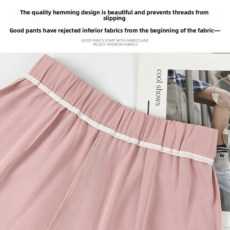 Lady's high-waisted suit pants