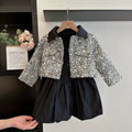 Girl's Suit - Two-piece set jacket and short skirt