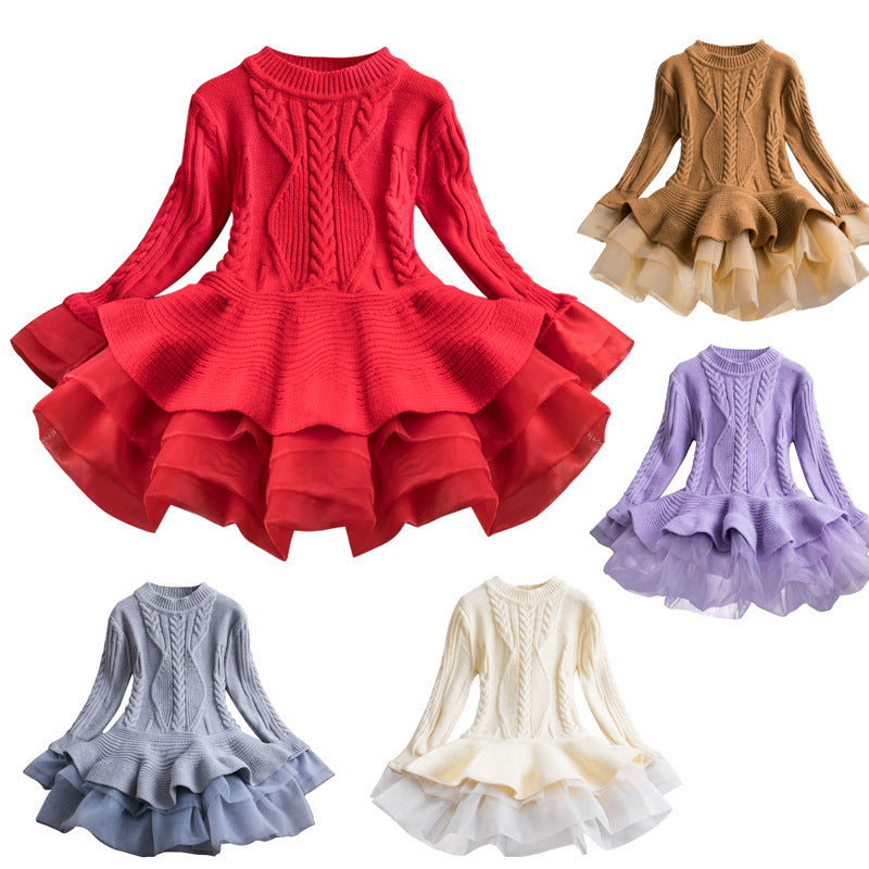 Girl's Knit Dress