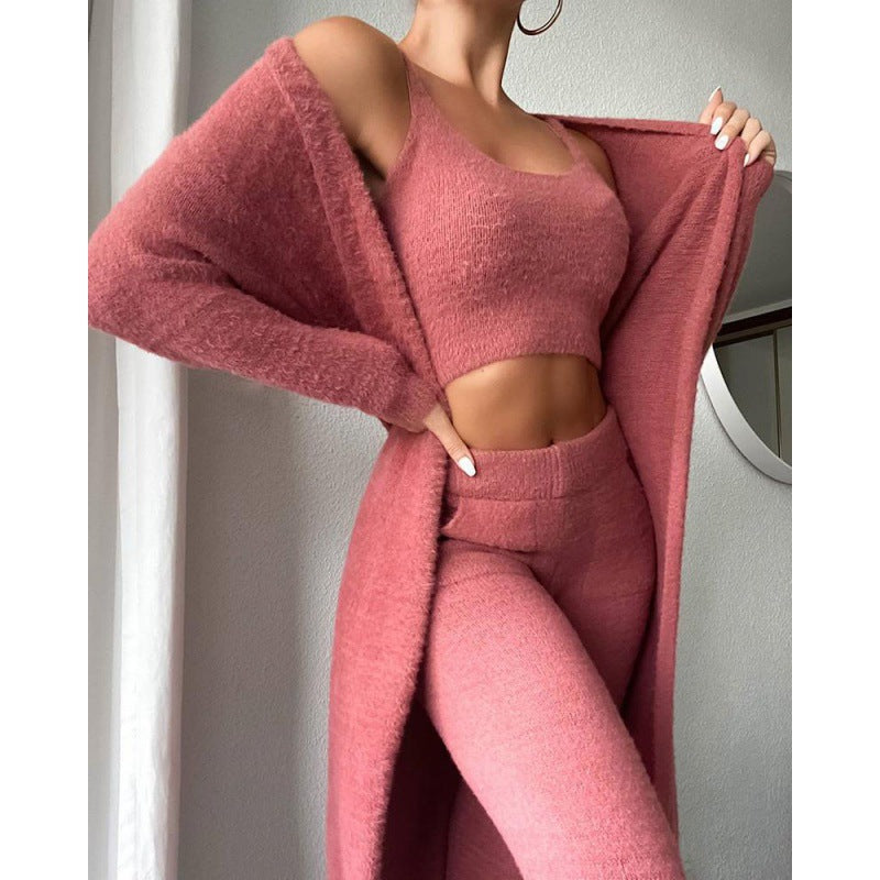 Three-piece suit set
