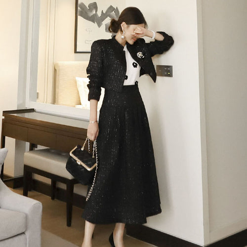 Chic-style skirt two-piece set
