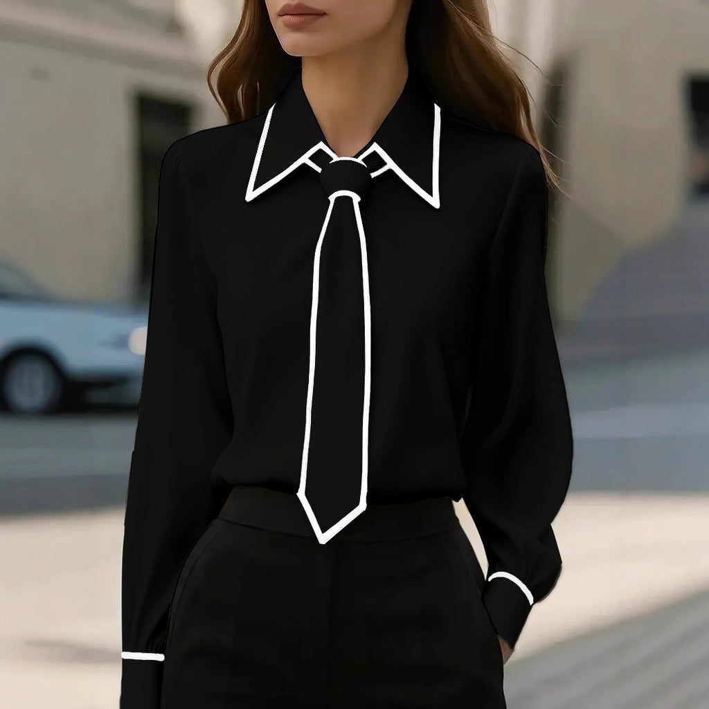 Long-sleeved Blouse