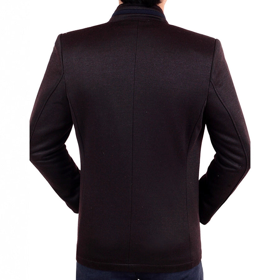 Men's business wool Coat