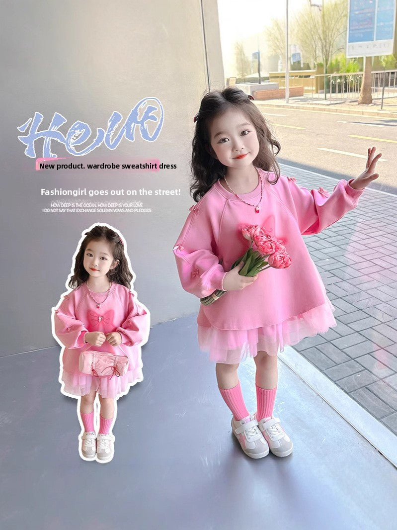 Girl's Princess Mesh Dress