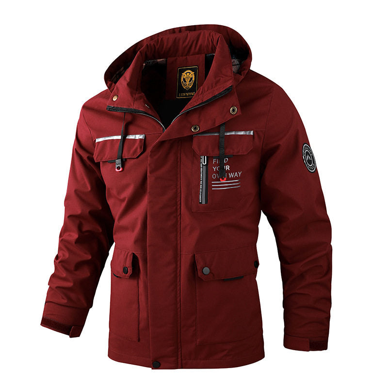 Men's Hooded Parka Jacket