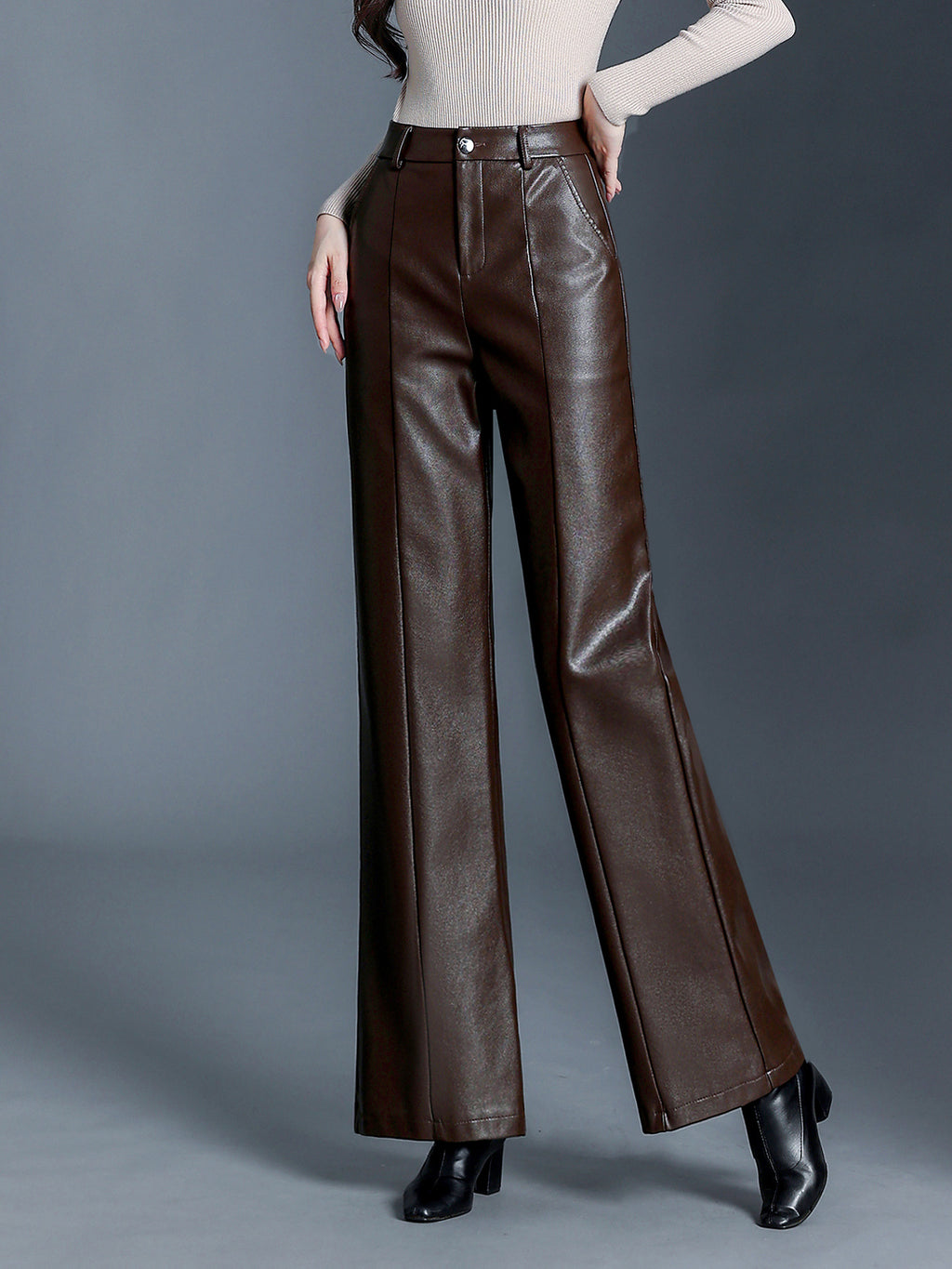 Women's Leather Pants