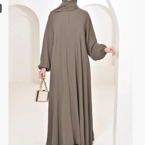 Multi-color Casual dress Robe