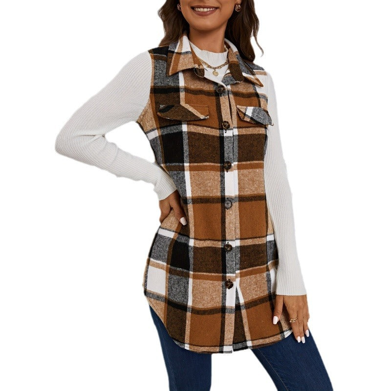 Women's wool vest