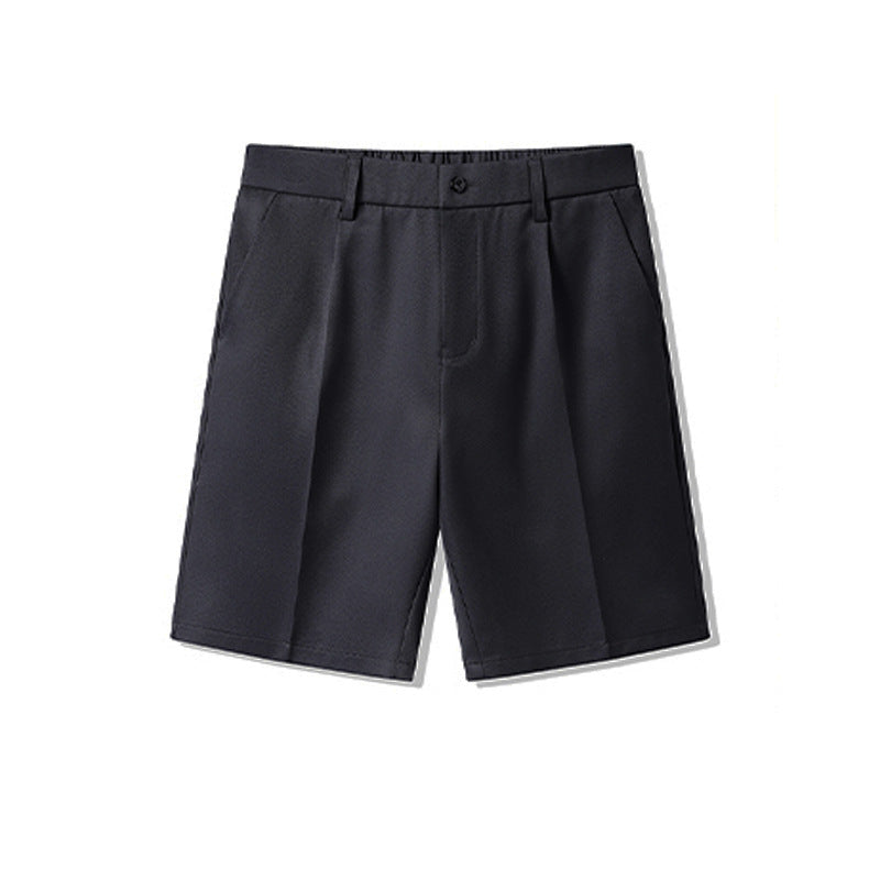 Men's Suit Shorts Comfortable Draped Trousers