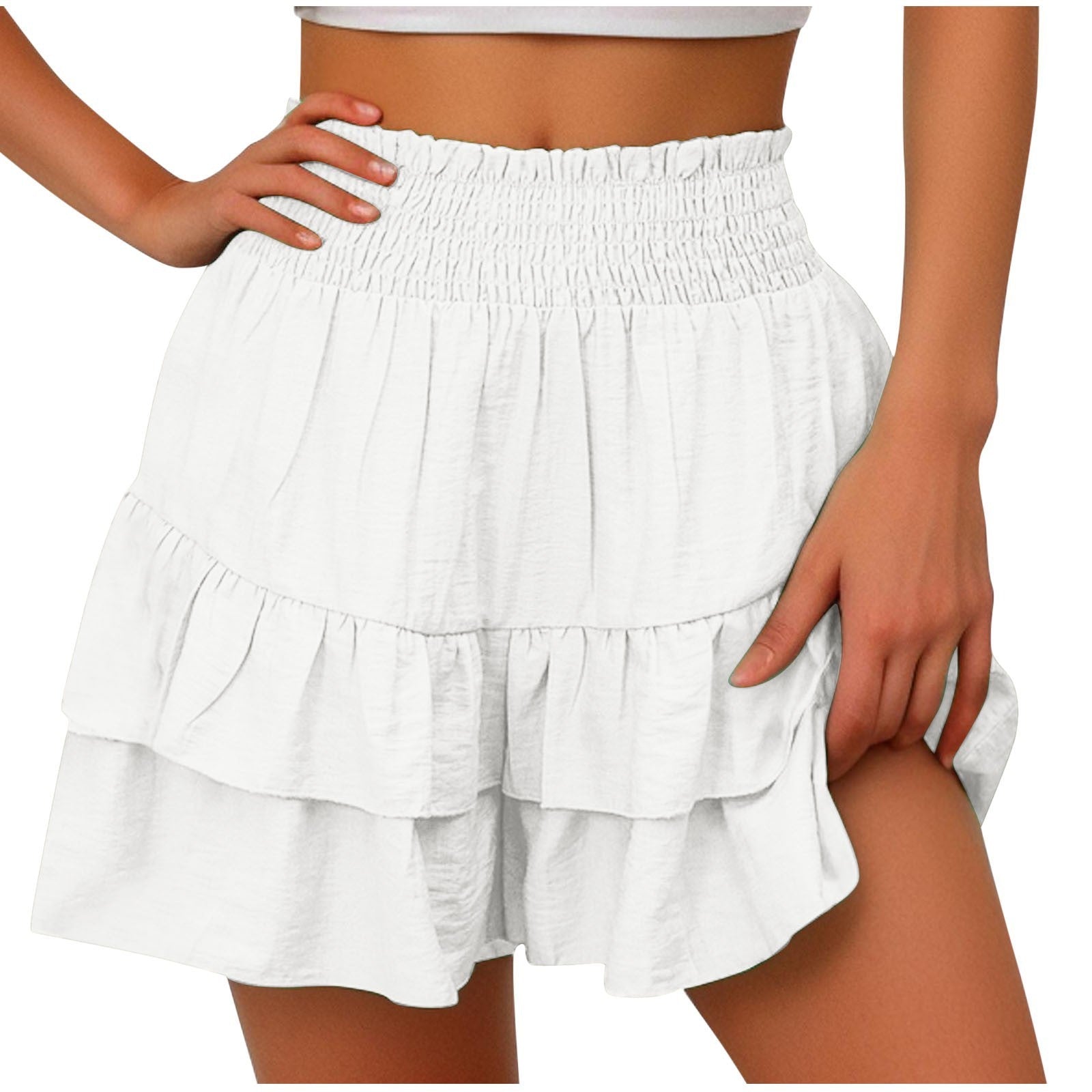 Women's Wide Leg Casual Culottes