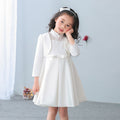 Girls' Princess Dress Cloak Long Sleeve Flower Girl Outerwear
