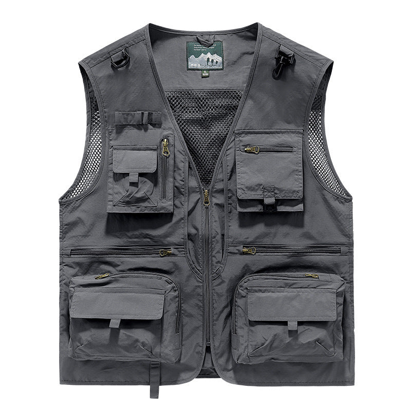 Men's Quick-Dry Outdoor Mesh Vest