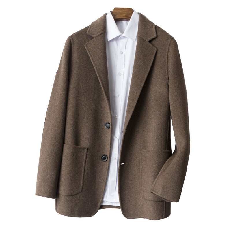 Men's New Double-Sided Cashmere Coat