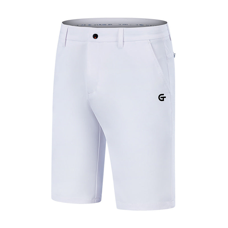 Men's Breathable Golf Shorts Straight Leg Pants