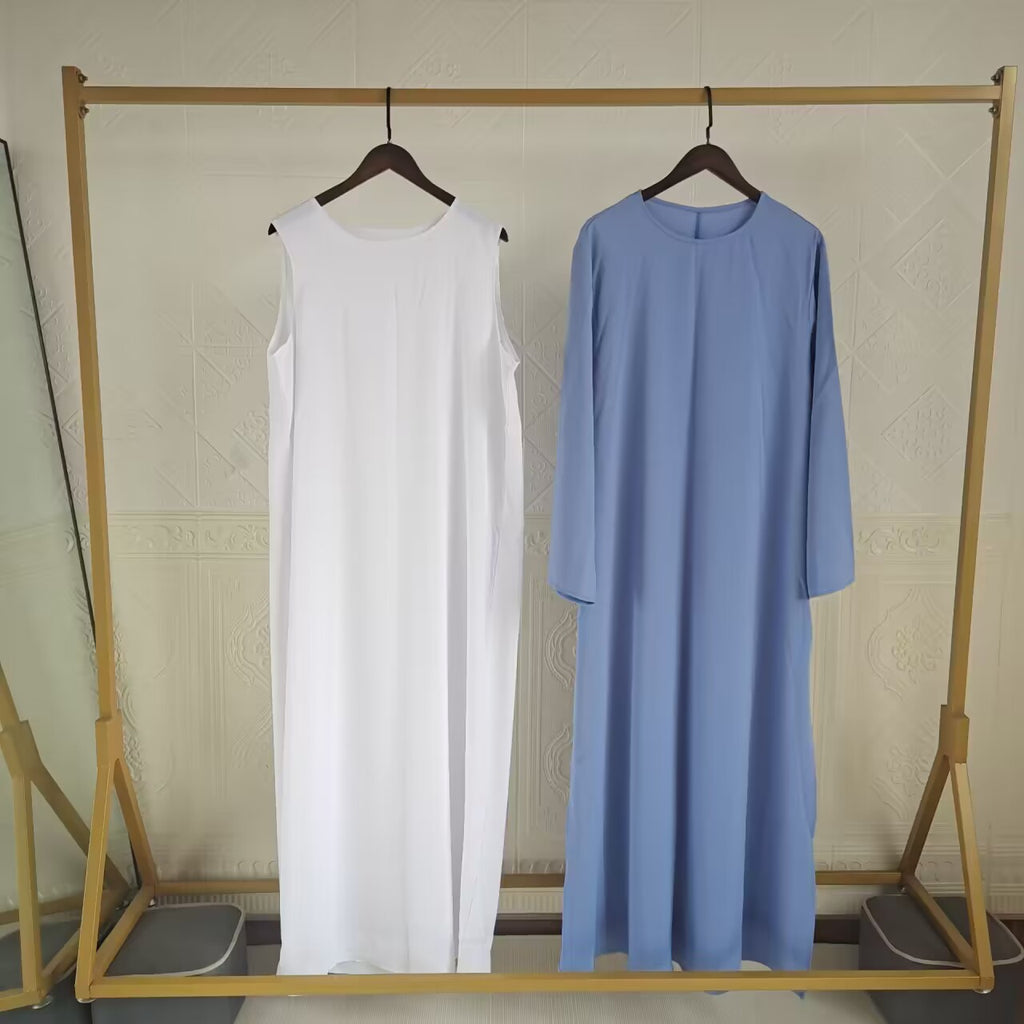 Robe Base Inner Skirt Casual Dress