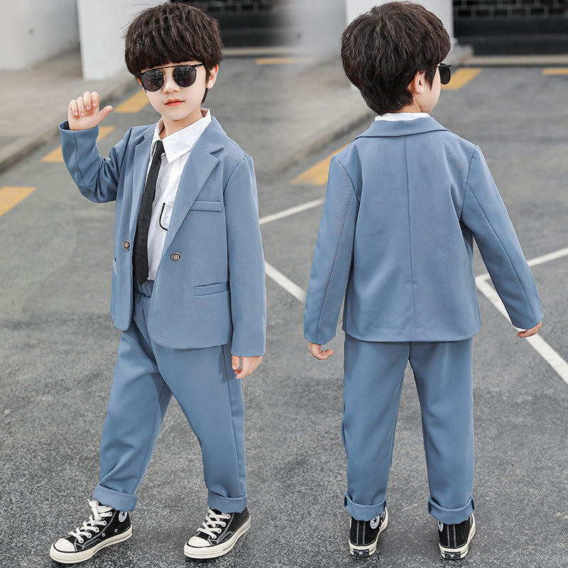 Boys' British Style Suit Set