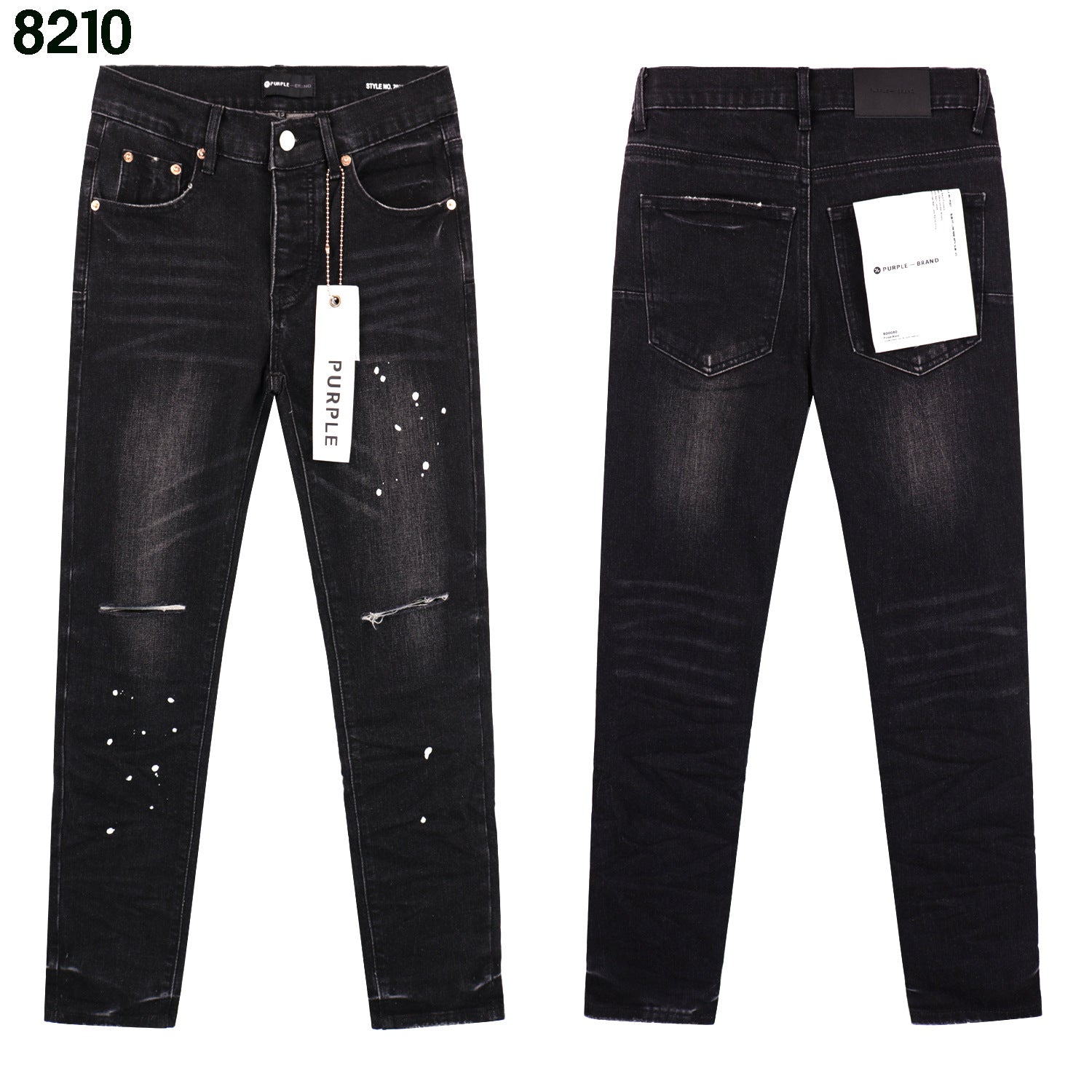 Vintage straight-leg jeans