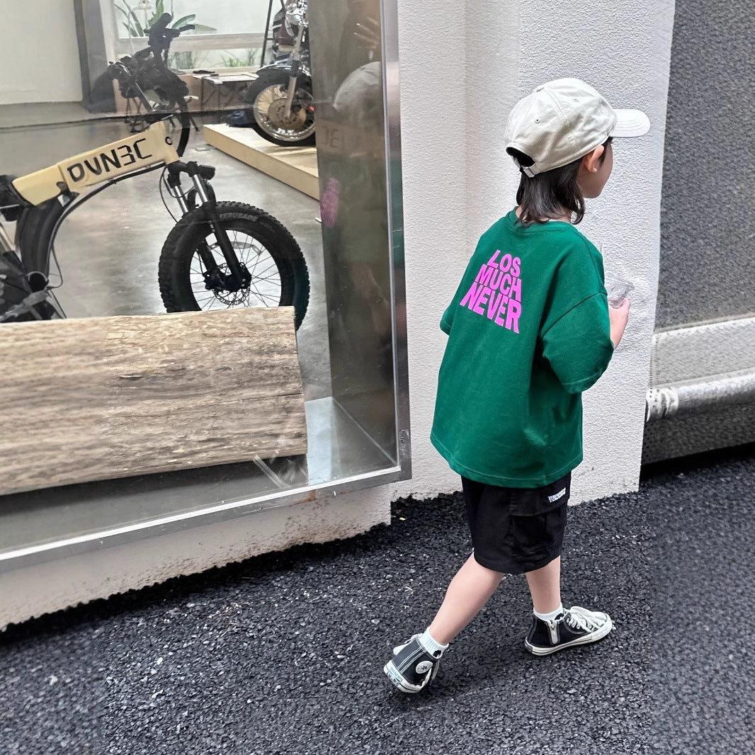 Boys' Cotton Short Sleeve T-Shirt