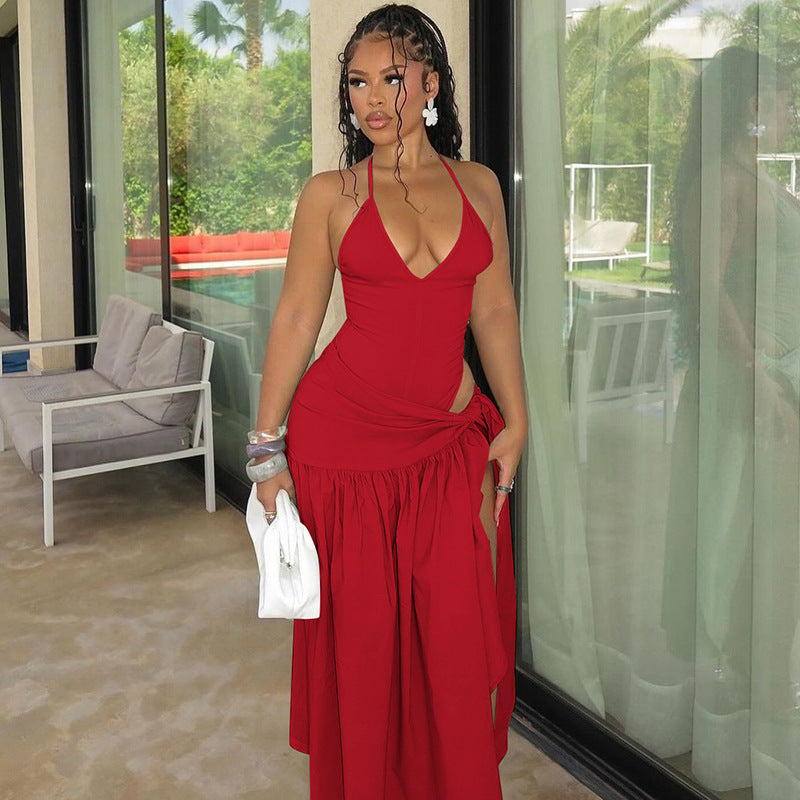 Women's Jumpsuit and Skirt Set