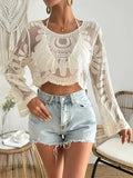 Summer Lace Sun Protection Blouse