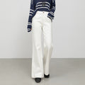 High-Waisted Flared Stretch Denim Jeans for Women