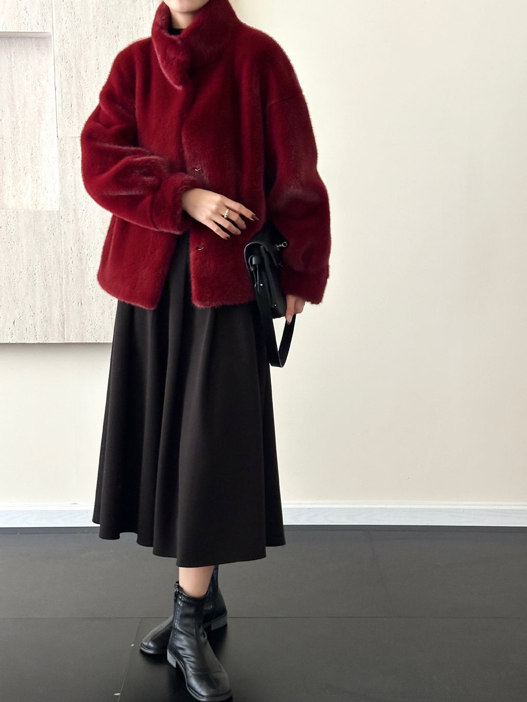 Coat Warm Winter Celebrity Wind