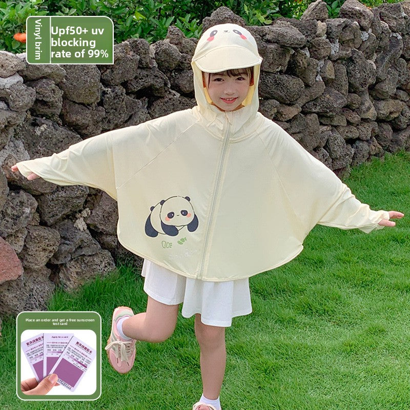 Children's Lightweight UV Protection Hooded Jacket