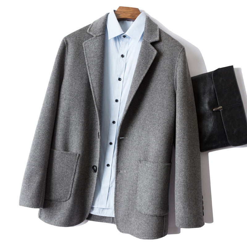 Men's New Double-Sided Cashmere Coat