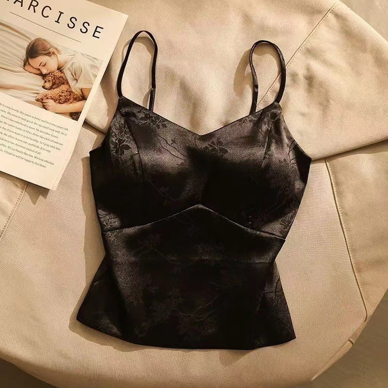 Jacquard satin bandeau