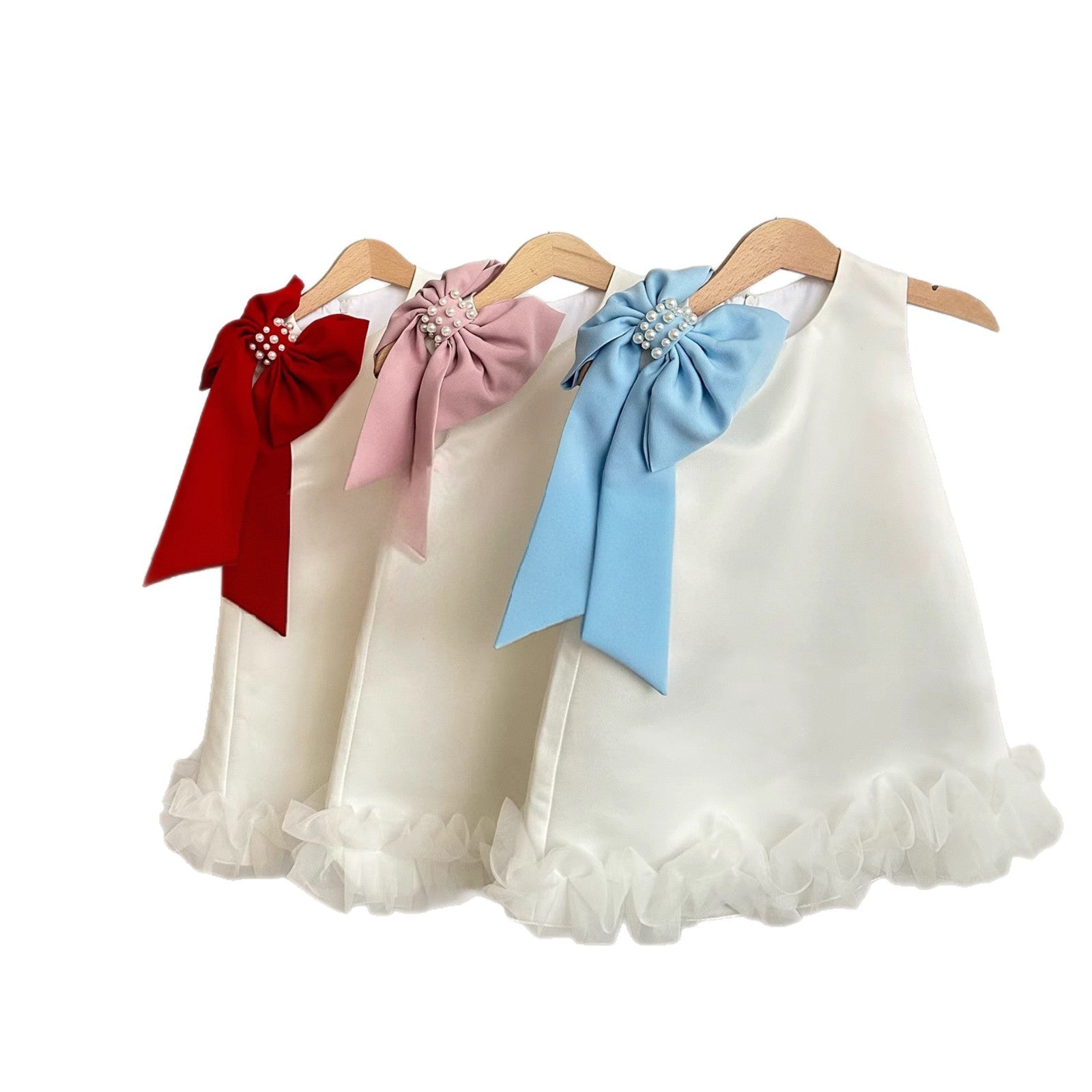 Girls' Bow Party Dress