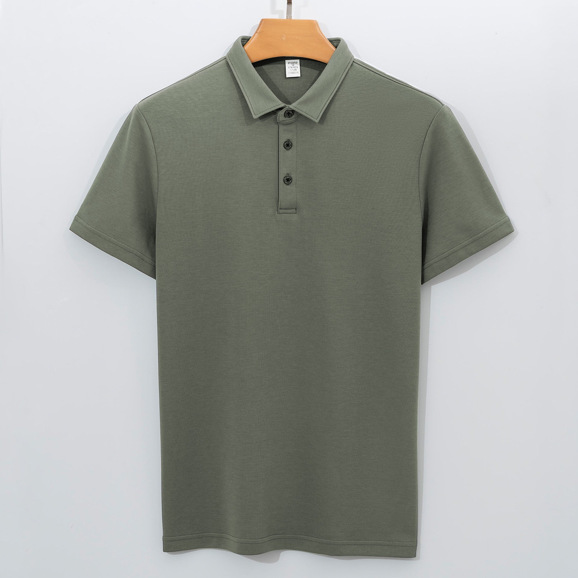Double-Sided Cotton Polo Shirt for Men