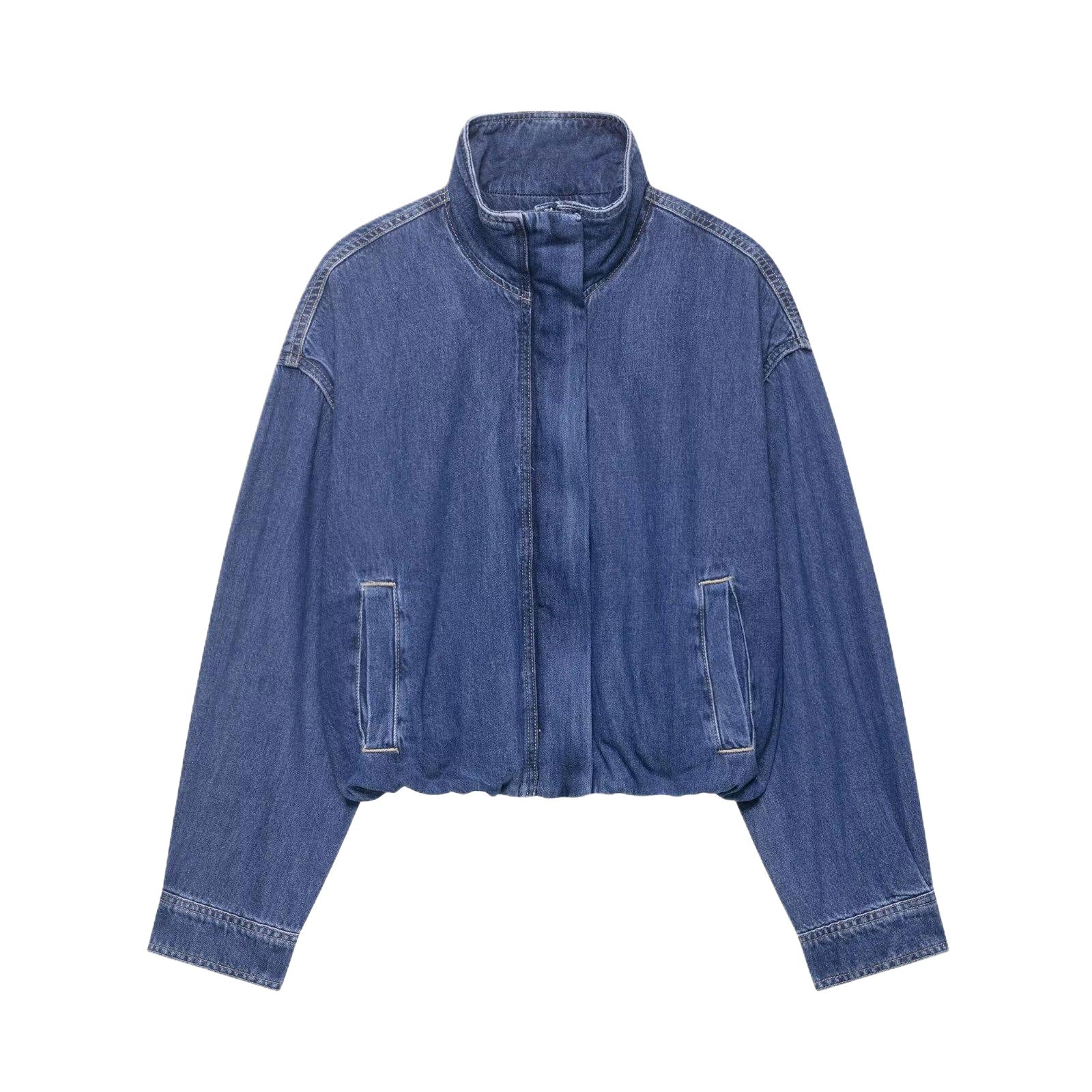 Stylish and elegant women's denim jacket