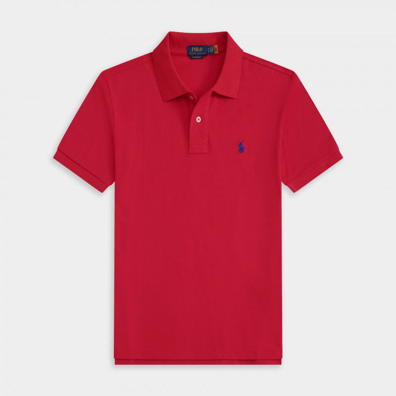 Men's short-sleeved polo shirt