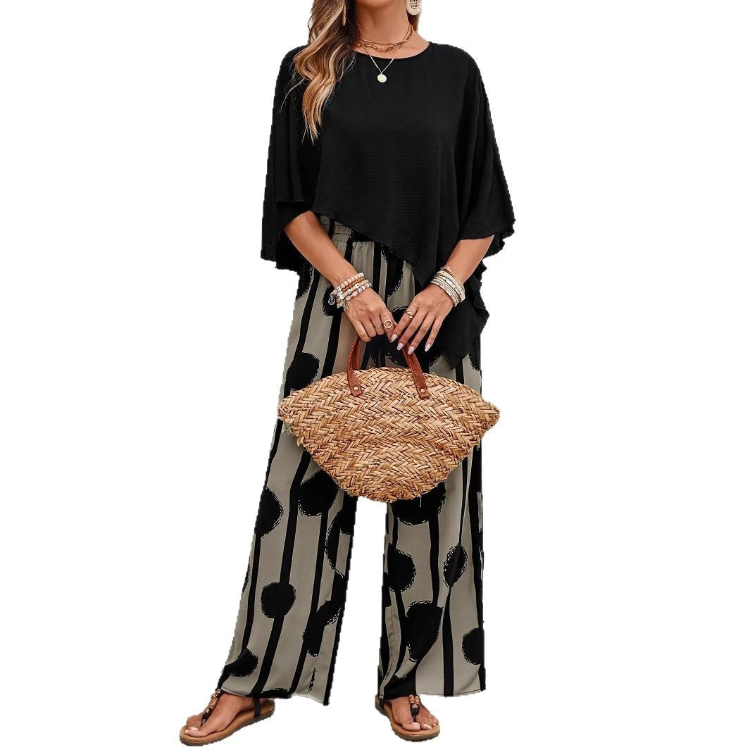 Casual women's trousers suit