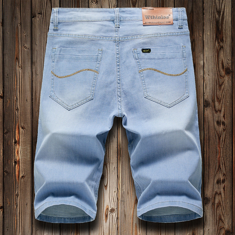 Men's denim shorts
