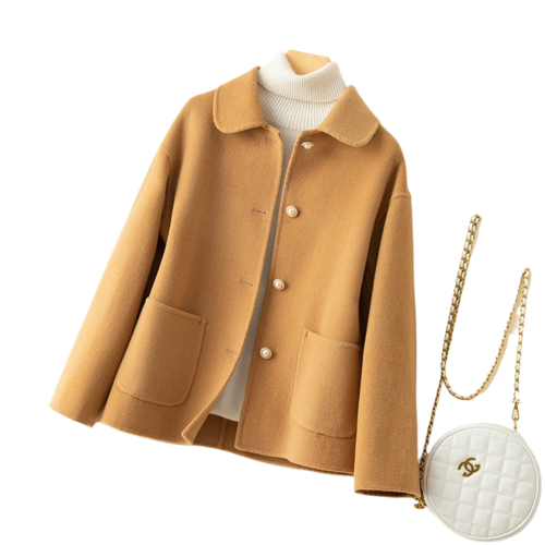Double-Sided Cashmere Women's Short Coat