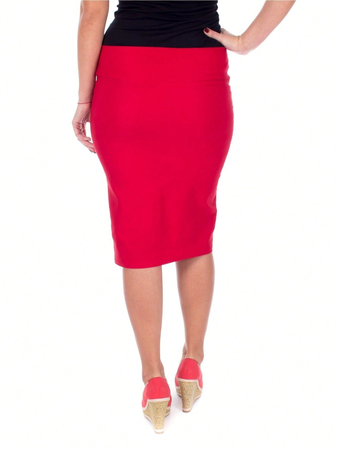Women's A-Line Stretch Mini Skirt