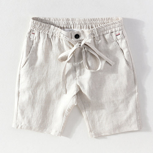 Linen breathable shorts