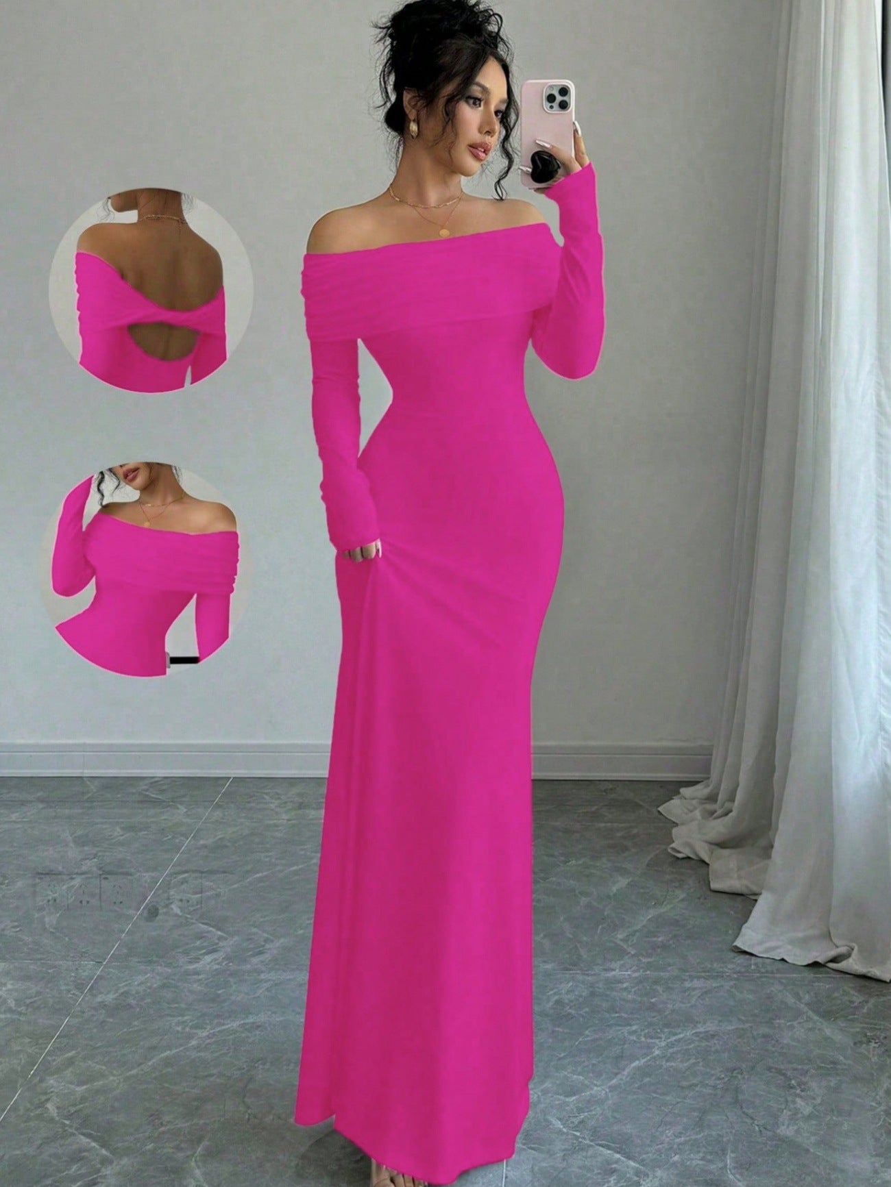 Women's tight-fitting dress
