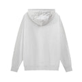 Embroidered Fleece-Lined Hooded Sweater