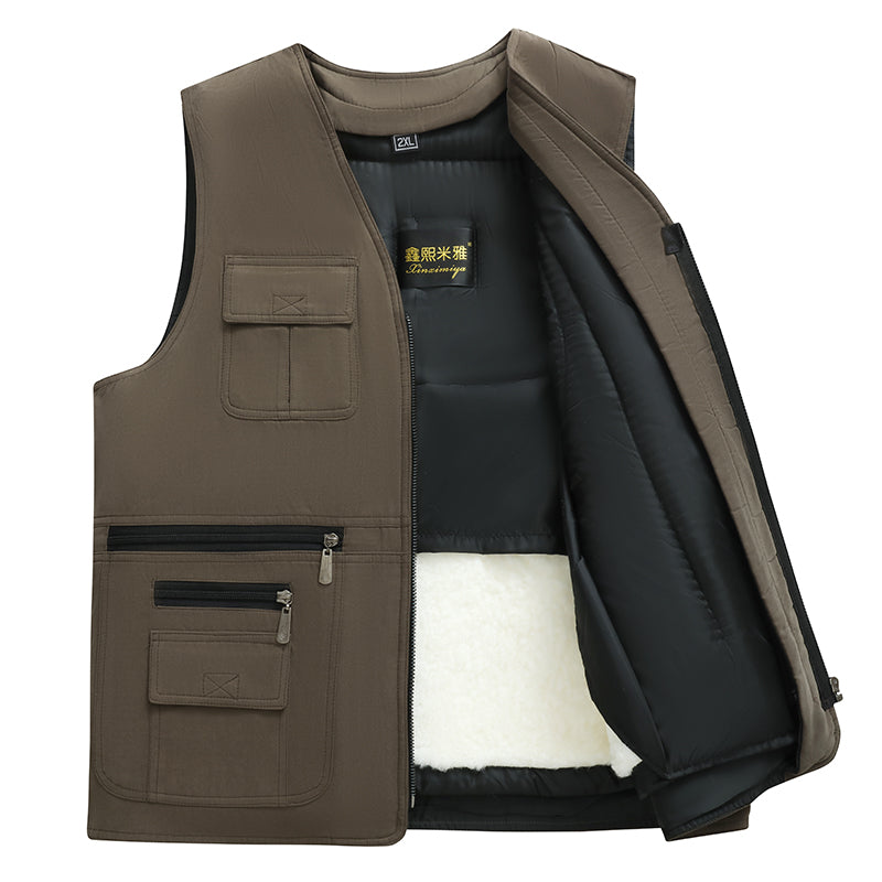 Woolen jacket for men in autumn and winter