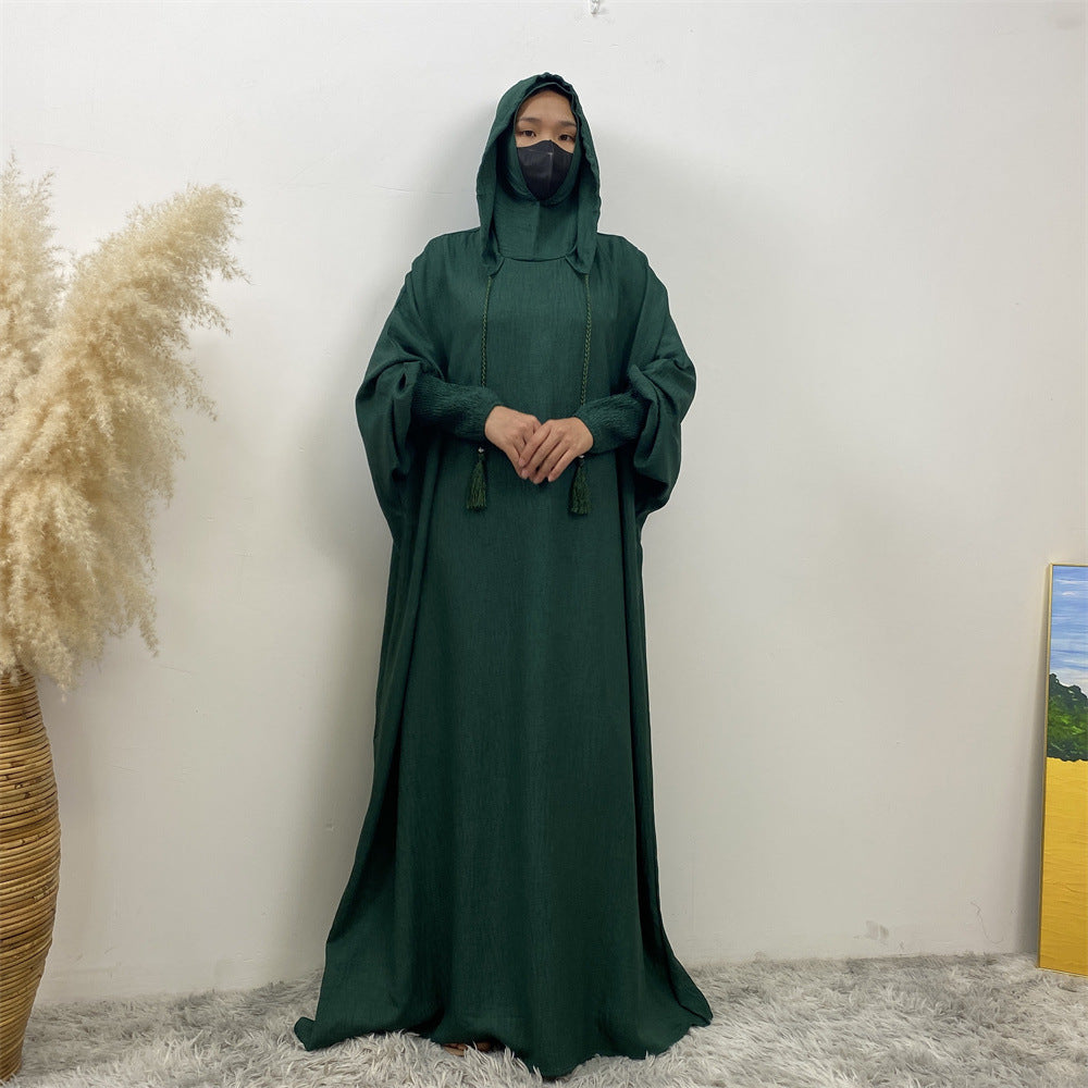 Women's Islamic Dress - Hooded Robe