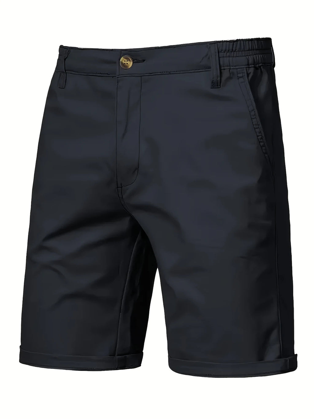 Men's Straight Fit Cotton Shorts