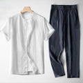 Men's New Chinese Style Linen Suit Set