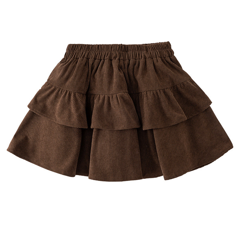 Girls' Corduroy Skirt