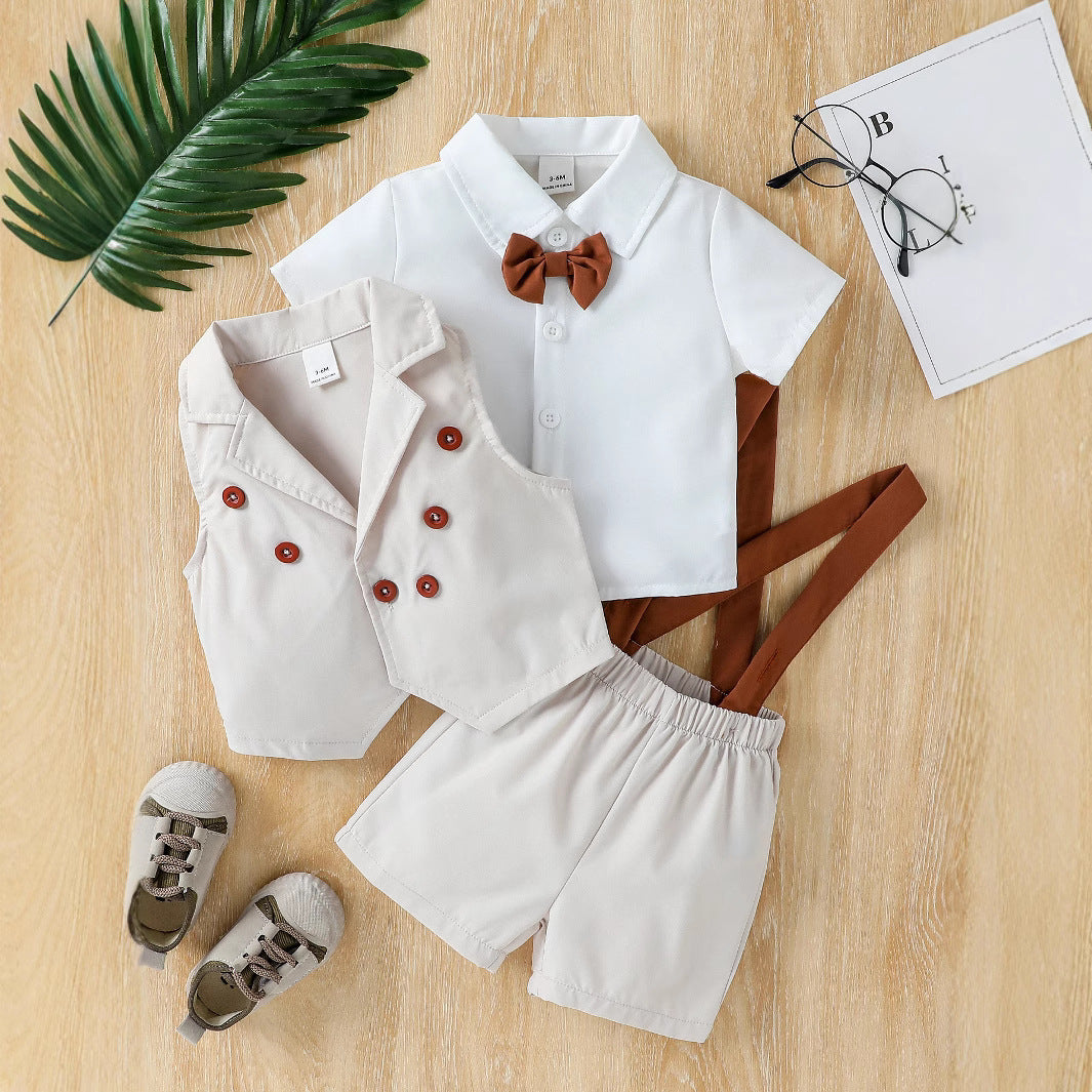 Boys' Three-Piece Suit Set