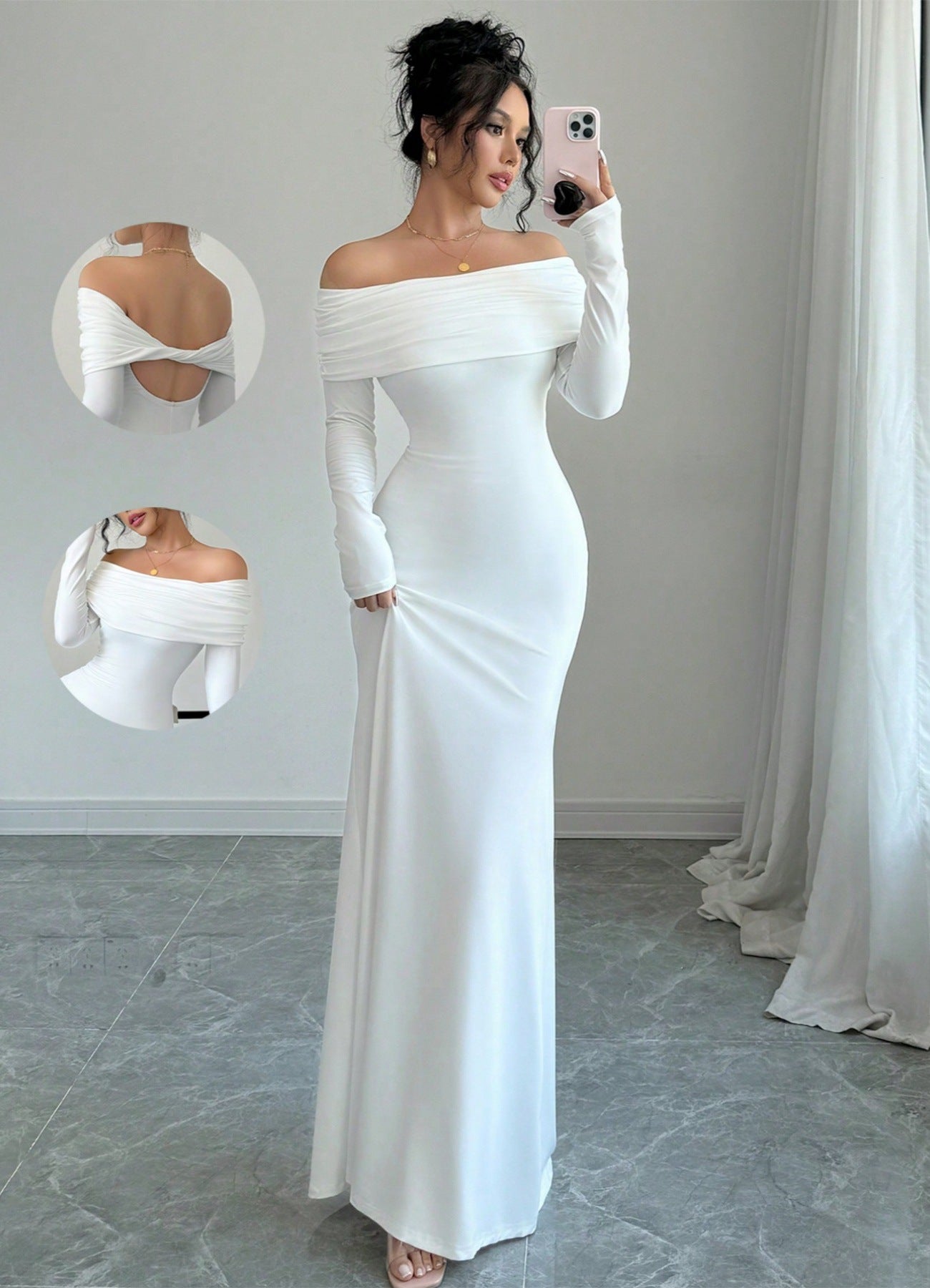 Women's tight-fitting dress