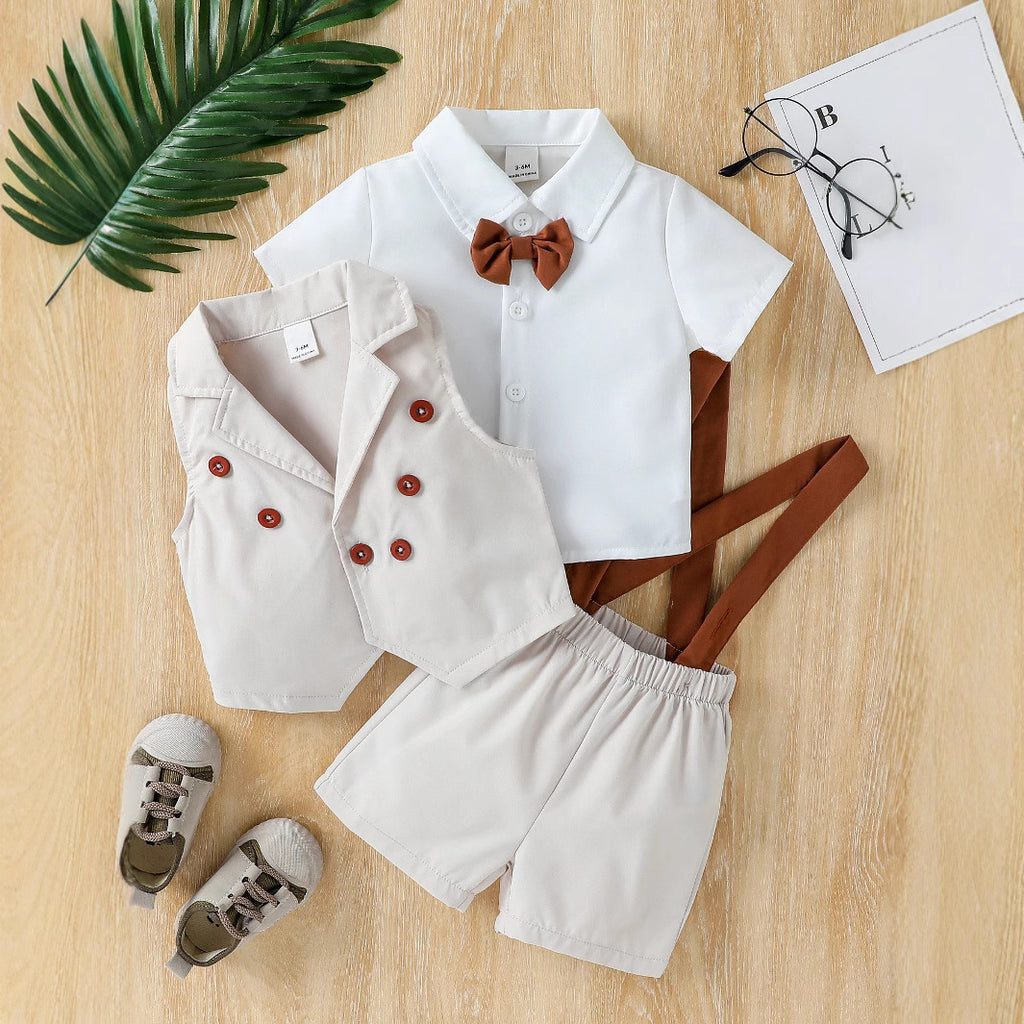 Boys' Three-Piece Suit Set