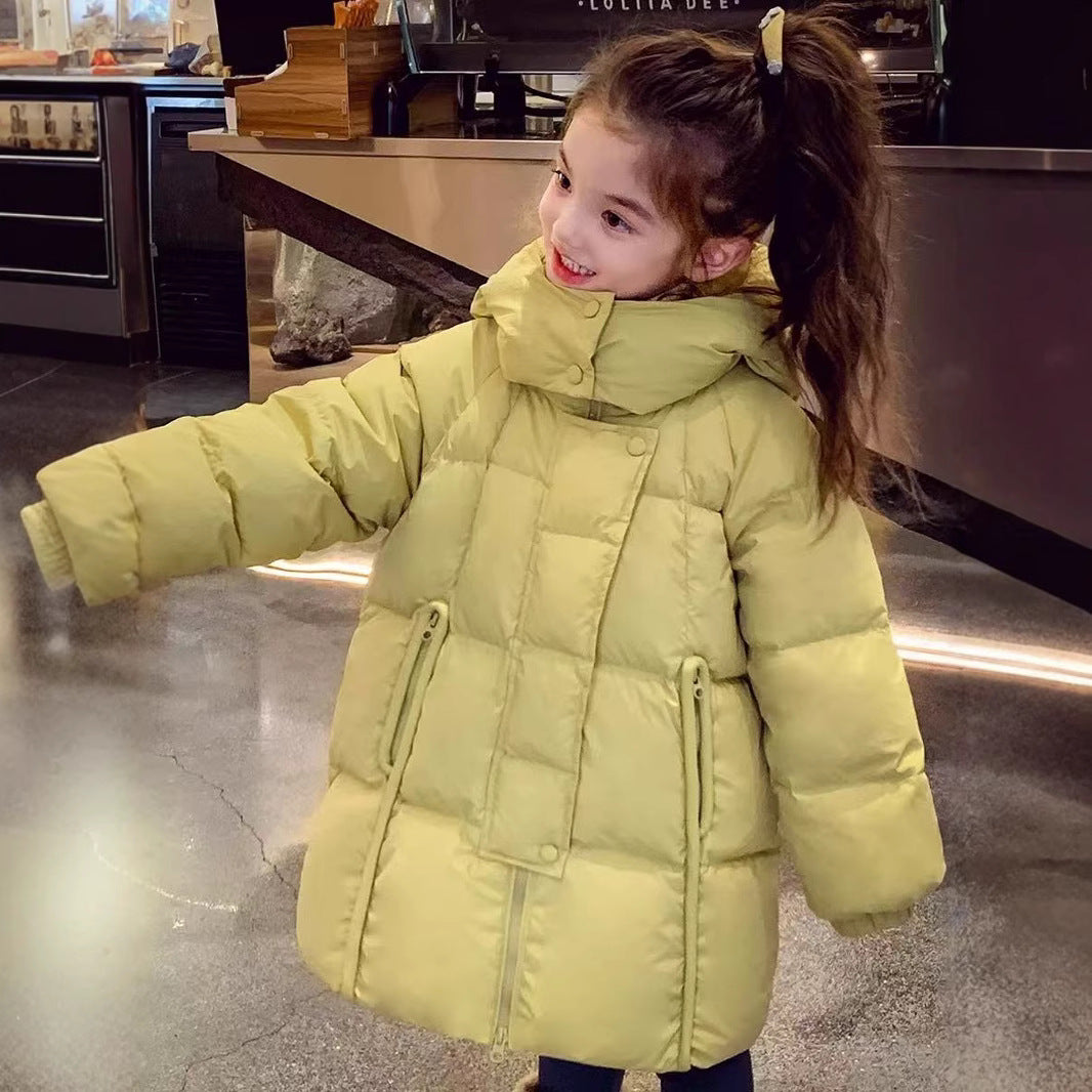 Thick cotton-padded coat