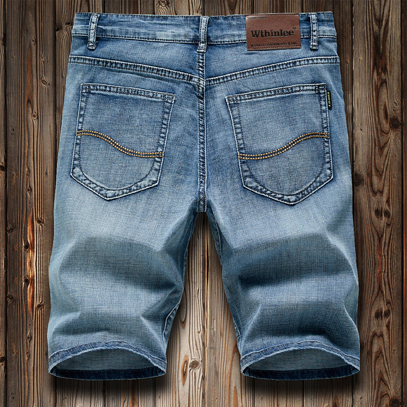 Men's denim shorts